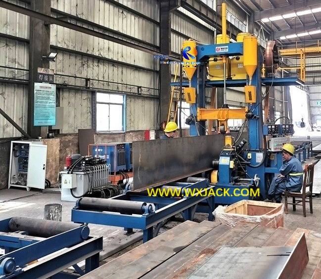 Fig4 3 in 1 H Beam Fabrication Welding Machine 15 Рис. 4. Сварочный аппарат для изготовления двутавровых балок 3 в 1 15