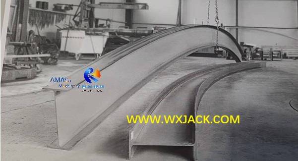Fig1 Steel Structure BOX H Beam Horizontal Press Straightening Machine 1 Рис. 1. Стальная конструкция BOX. Горизонтальный пресс для правки двутавровой балки. 1.