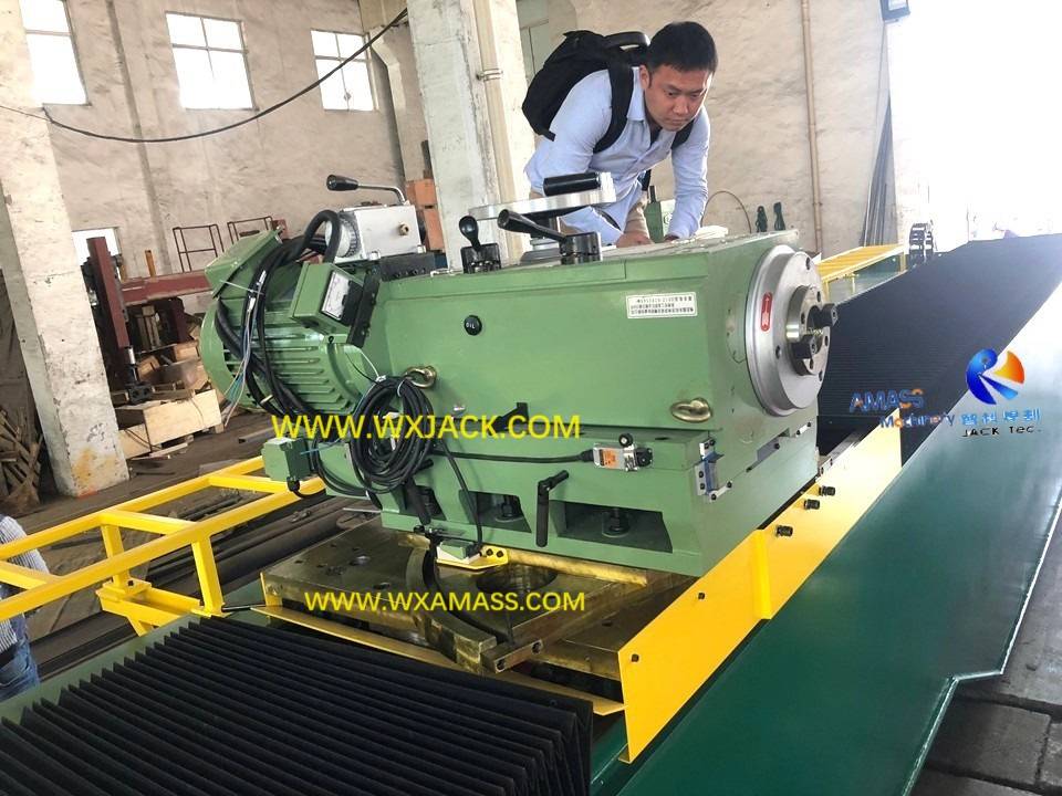 8 Heavy duty Large Steel Structure BOX I H Beam End Face Milling Machine 20230808161247