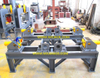 DX1416 торцевой фрезерный станок со стальной конструкцией и регулируемым креплением заготовки 