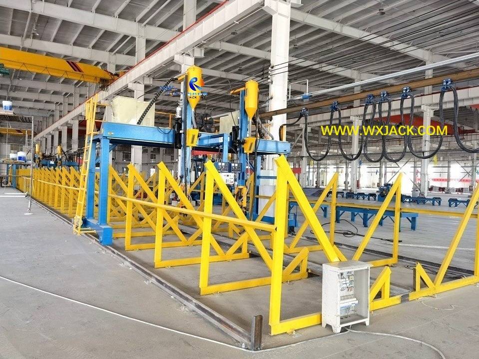 Большая тока заготовка стационарная сварка LHA Series H Beam