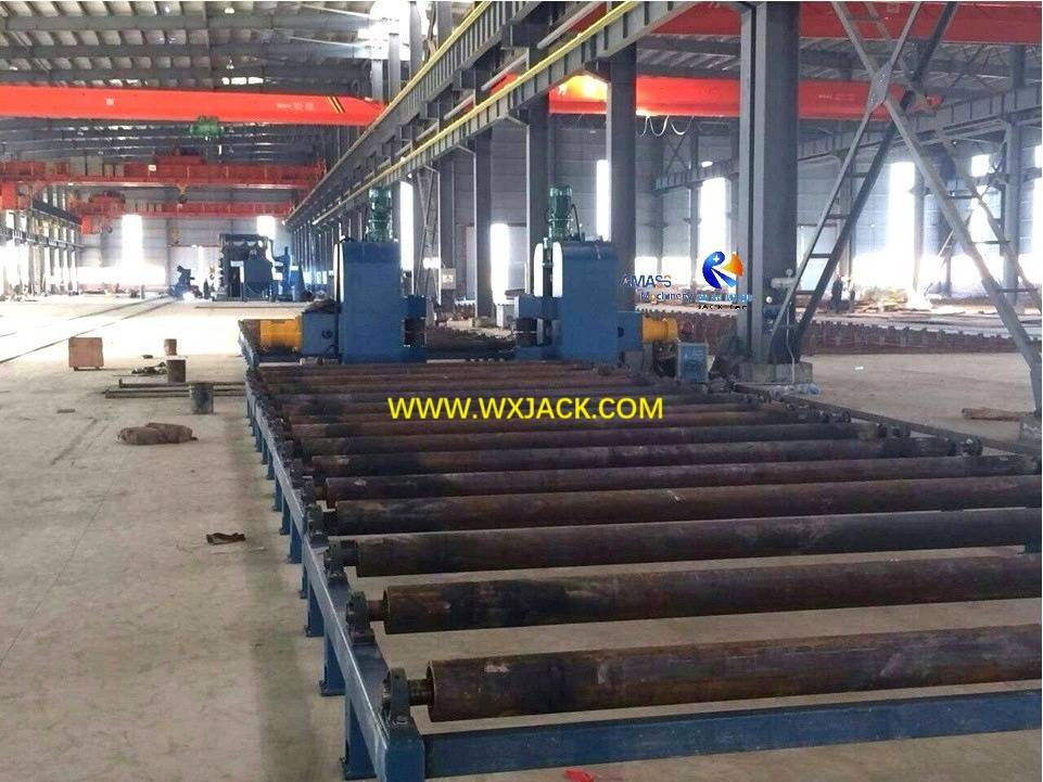 WJ25 и WJ40 Horizontal Hydraulic H Beam Flange Machine