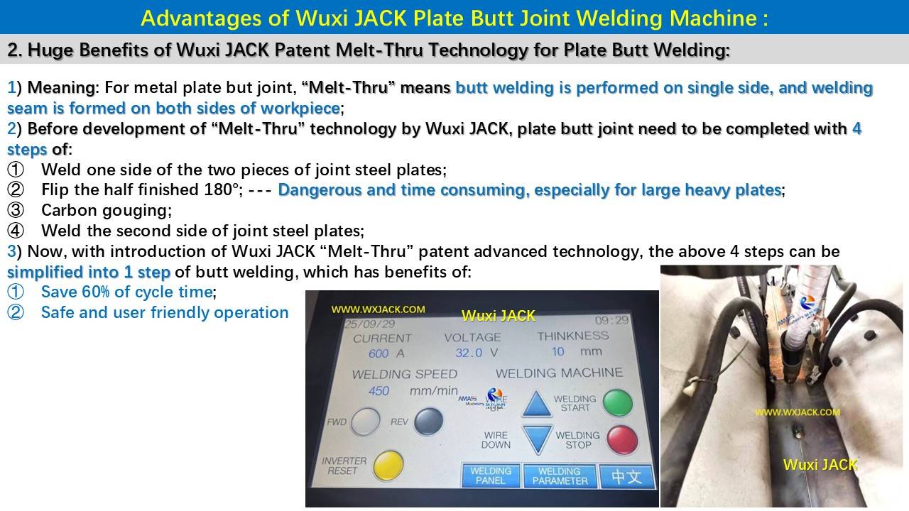 2 Машина для стыковой сварки стальных пластин