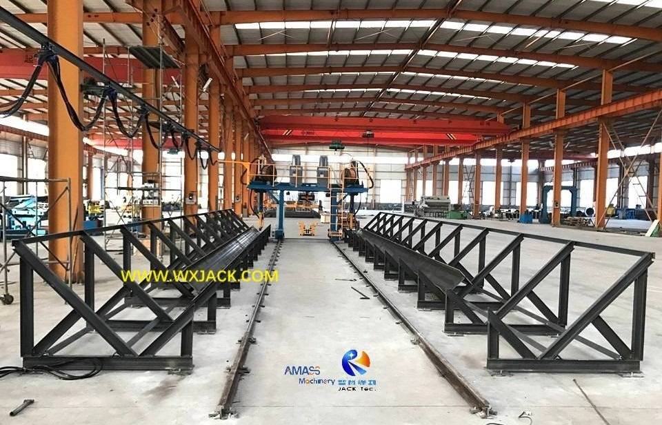 Портальный сварочный аппарат с 3-мя двутавровыми балками 22