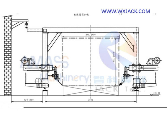 3 Машина для продольной сварки балок больших балок 8