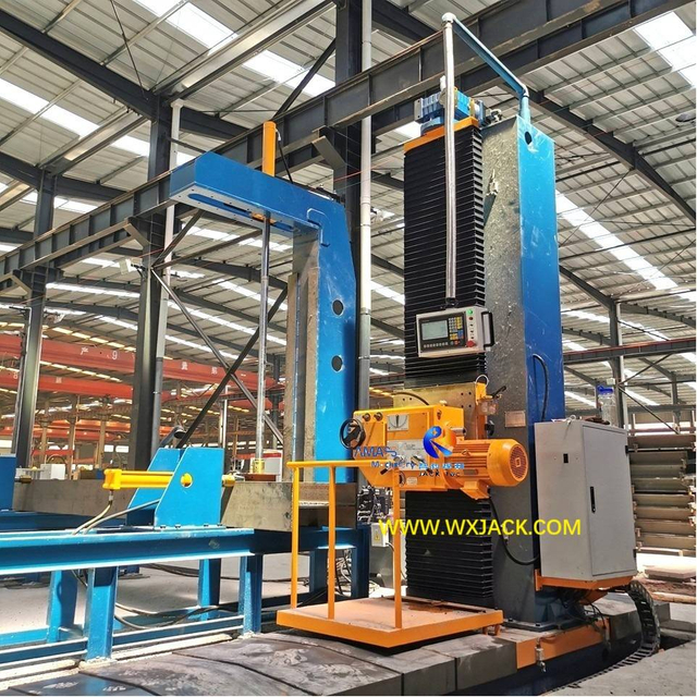 12 Фрезерный станок для торцевой поверхности двутавровой балки с ЧПУ 161