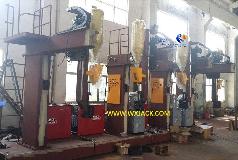 LHC -движущийся консольная кантиля IH BEAM Trolley Saw Wearding Machine