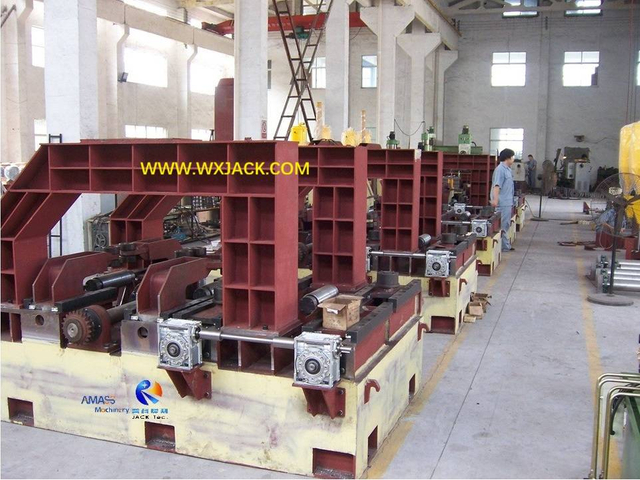 7 Вертикальный сварочный аппарат для сварки двутавровых балок 3 в 1 159 100_8763