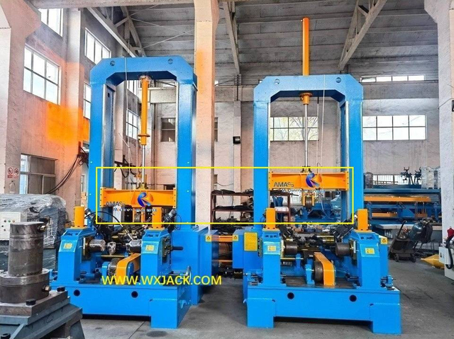 Машина 3 в 1 для сварки двутавровых балок 56