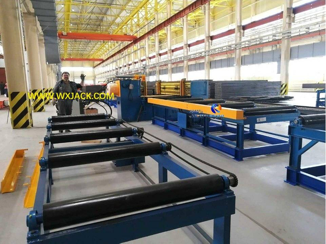 6 Продольно-правильный станок с горизонтальным прессом H-образной балки 9