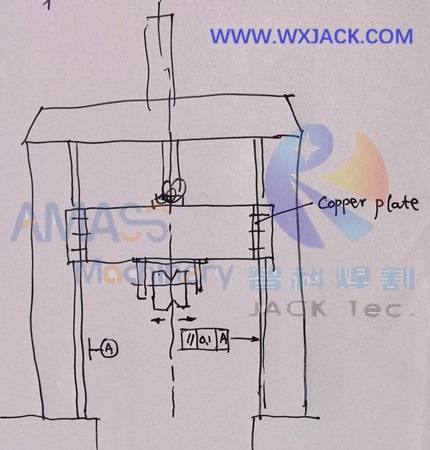 Рис. 9. Вертикальный сварочный аппарат для двутавровой балки 3 в 1 15