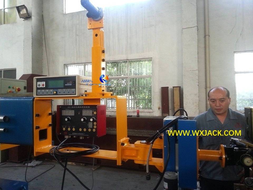 LHZ Medium Duty Travelable Trolley Column Manual Resolve Welding Manipulator