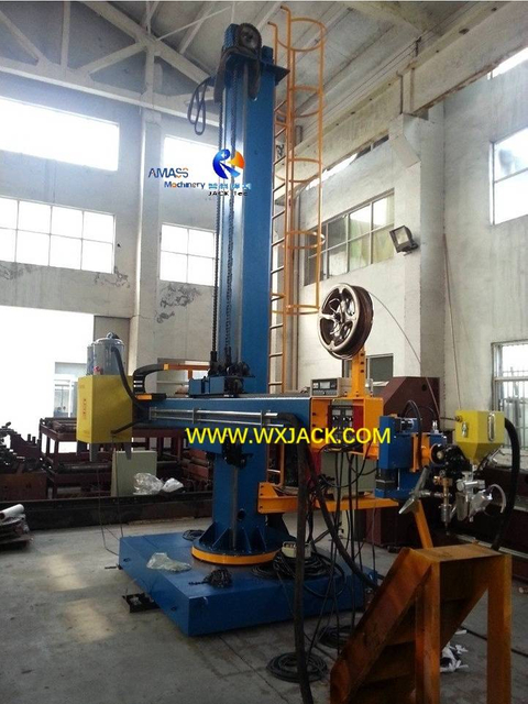 LHZ Medium Duty Travelable Trolley Column Manual Resolve Welding Manipulator