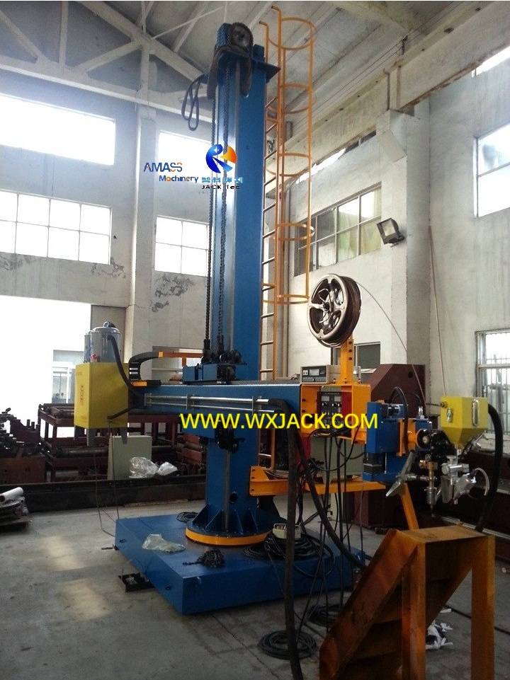 LHZ Medium Duty Travelable Trolley Column Manual Resolve Welding Manipulator