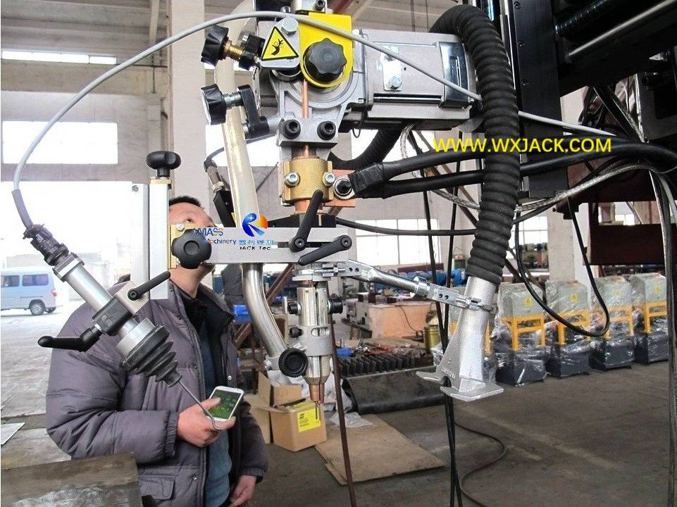 LHZ Твердовой проездной рулонный рубежный рубежный сварка Манипулятор