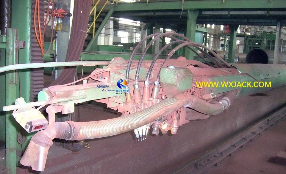 Большая труба внутренняя продольная сварка
