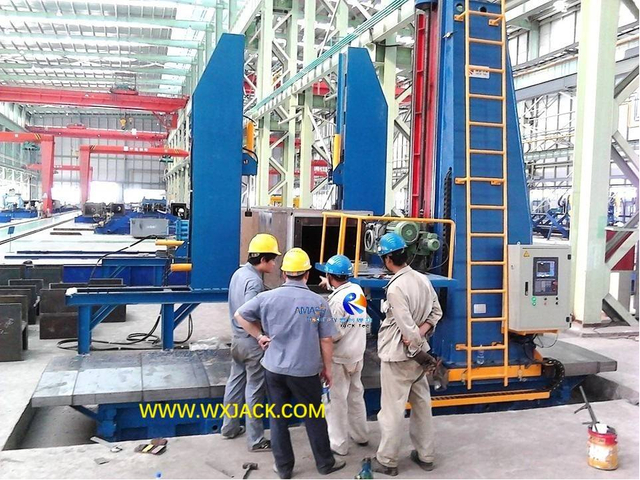 6 Фрезерный станок для торцевой поверхности балки H BOX со стальной конструкцией с ЧПУ 31