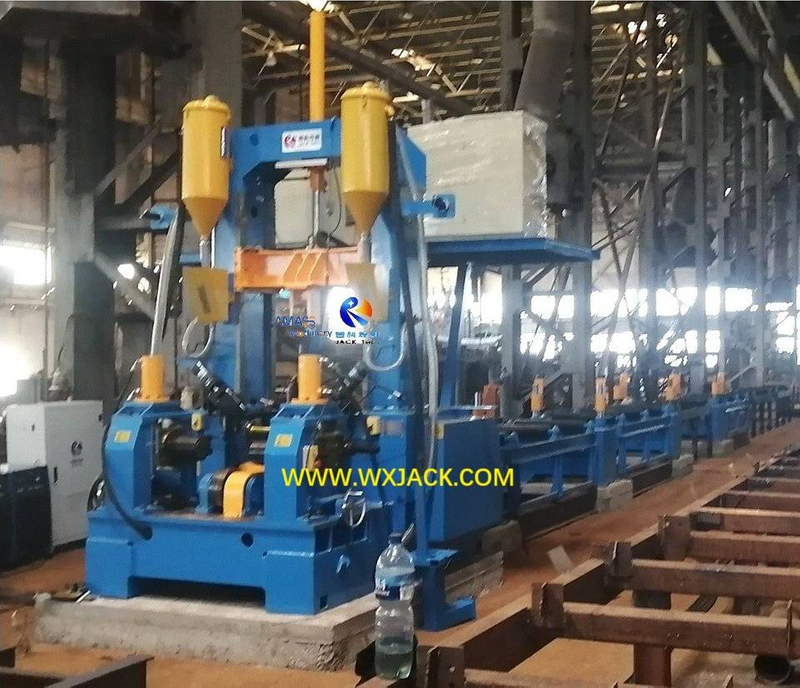ZHJ5010 Специальная сделанная GMAW Сварная световая служба H Beam Machine