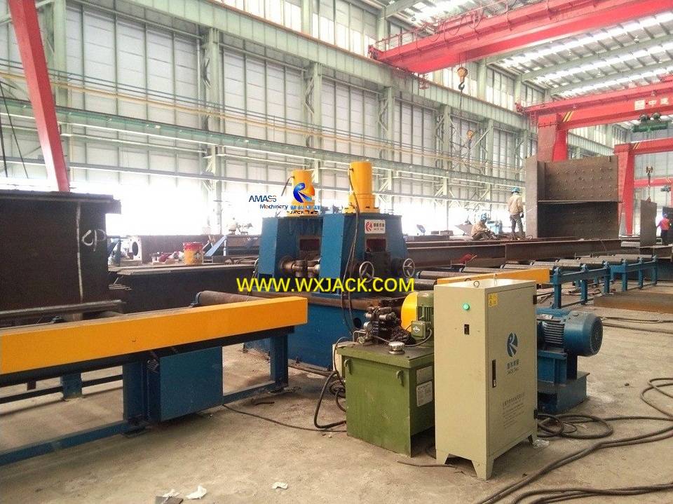 Вертикальное положение ytj40 гидравлическое i beam flange machine