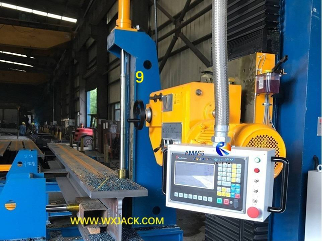 9 Стальная конструкционная коробка CNC H Лучанный фрезеровая машина 145