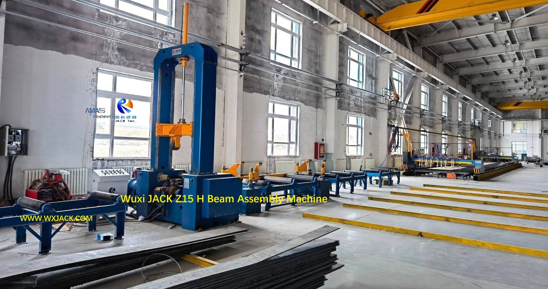 I H Beam Assembly Machine 11