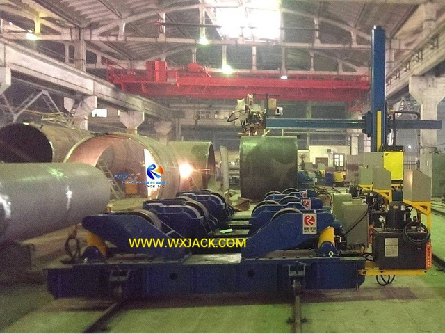 2 Сварочный центр для колонны и стрелы Сварочный аппарат 12 WC0505