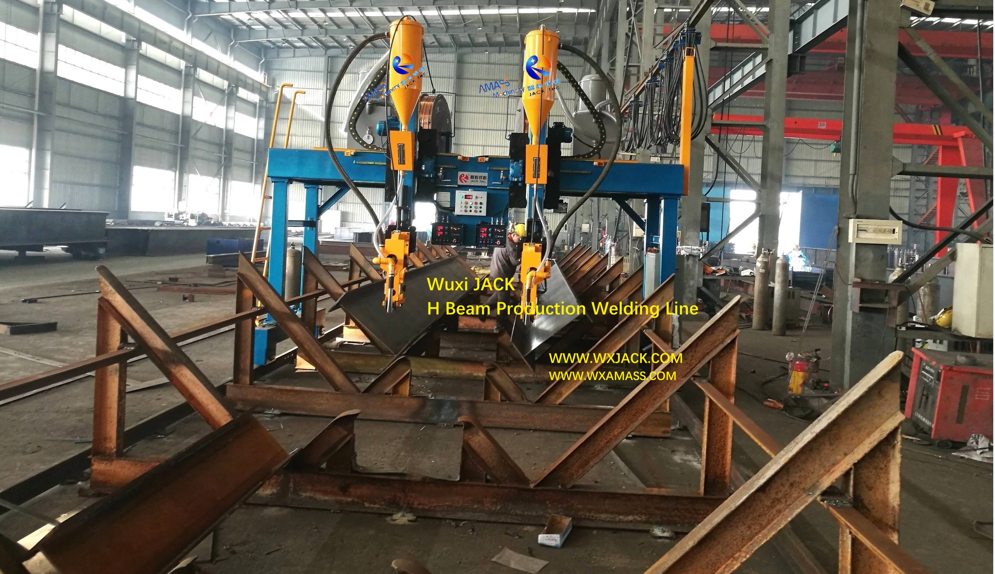 0 Automatic H Beam Production Welding Line 5