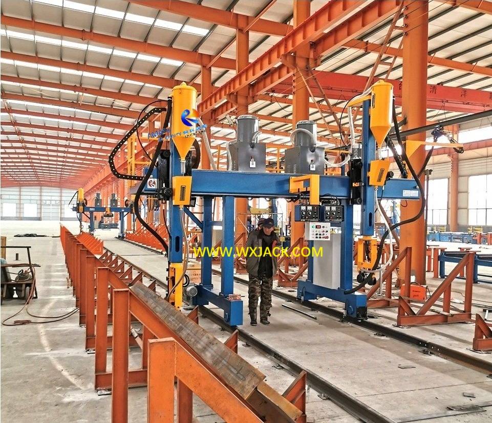 LHT T Type Высокая эффективность H Beam Beam Mud Mulced Arc Welding Machine