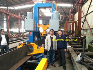 PHJ18 H BEAM Узел сварной сварной сварной сварки выпрямляйте интегральную машину