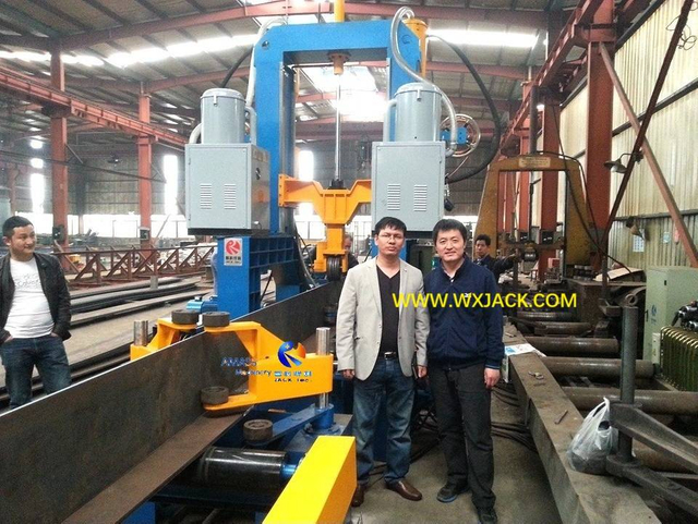 PHJ18 H BEAM Узел сварной сварной сварной сварки выпрямляйте интегральную машину