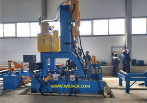 Сборка сварки выпрямление PHJ15 Saw I Beam Сварочная машина