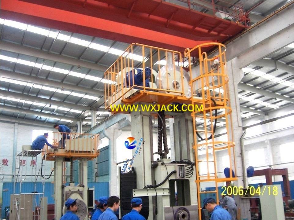 Двойная колонна HBS150 Поднятие и вращающаяся головка и сварка