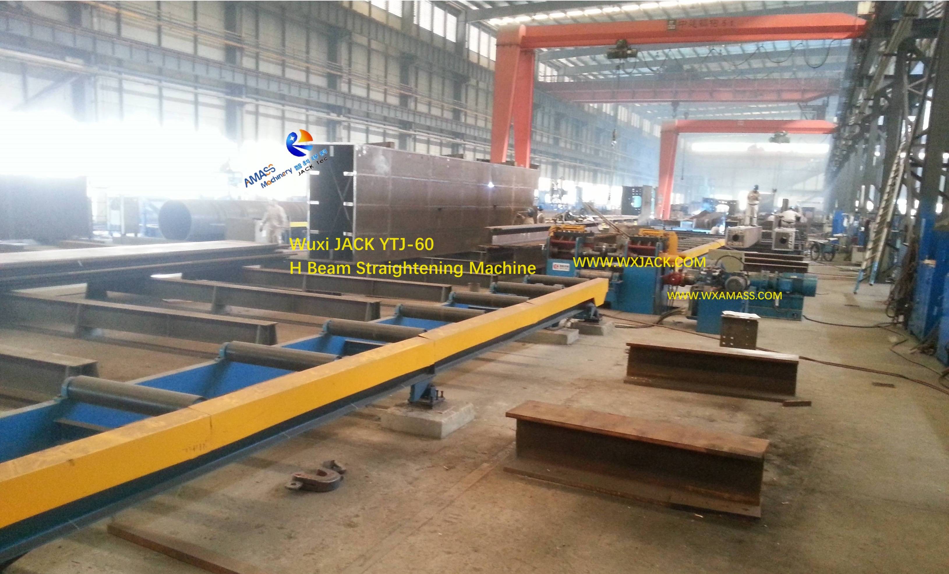 1 Steel Structure H Beam Straightening Machine 25- 20140223_091136