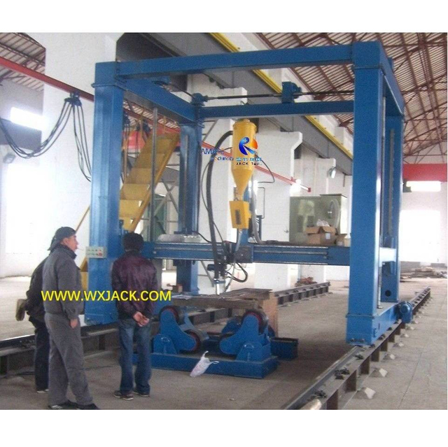 Машина для продольной обратной сварки 3 труб 17