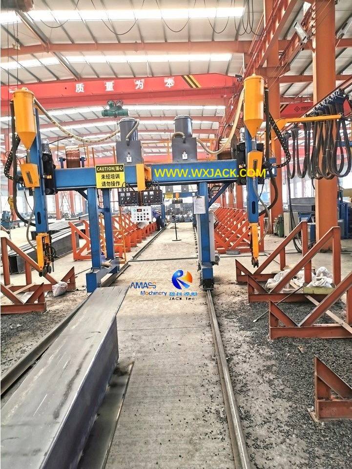 LHT T Type H Beam Beam Beam Bearced Arc Сварочная машина