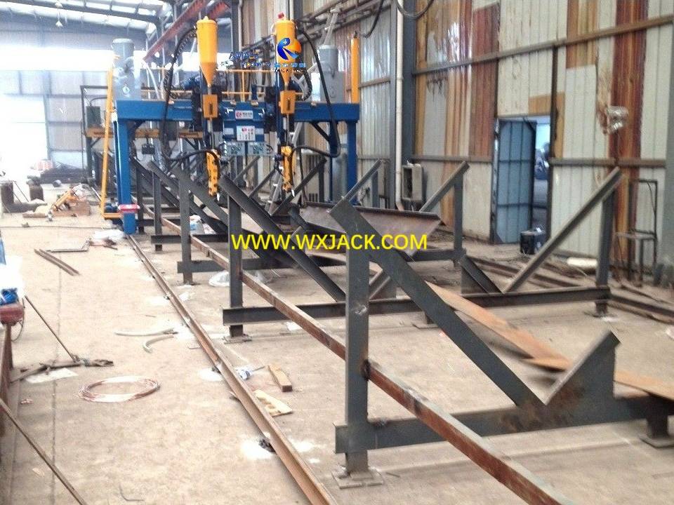 4M Rail Span LHA4Z Автоматический H Beam Gantry Welding Machine