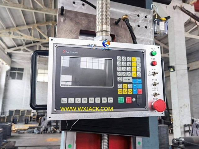 3 Стальная конструкция CNC H лучевая труба Конечная поверхность измельчающей машины 319