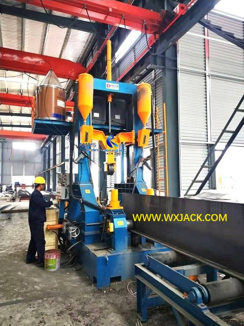 11 Сварочно-правильный станок для сборки двутавровой балки 3 в 1 12