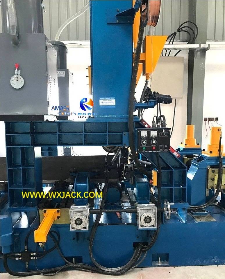 Сборка сварки выпрямление PHJ15 Saw I Beam Сварочная машина