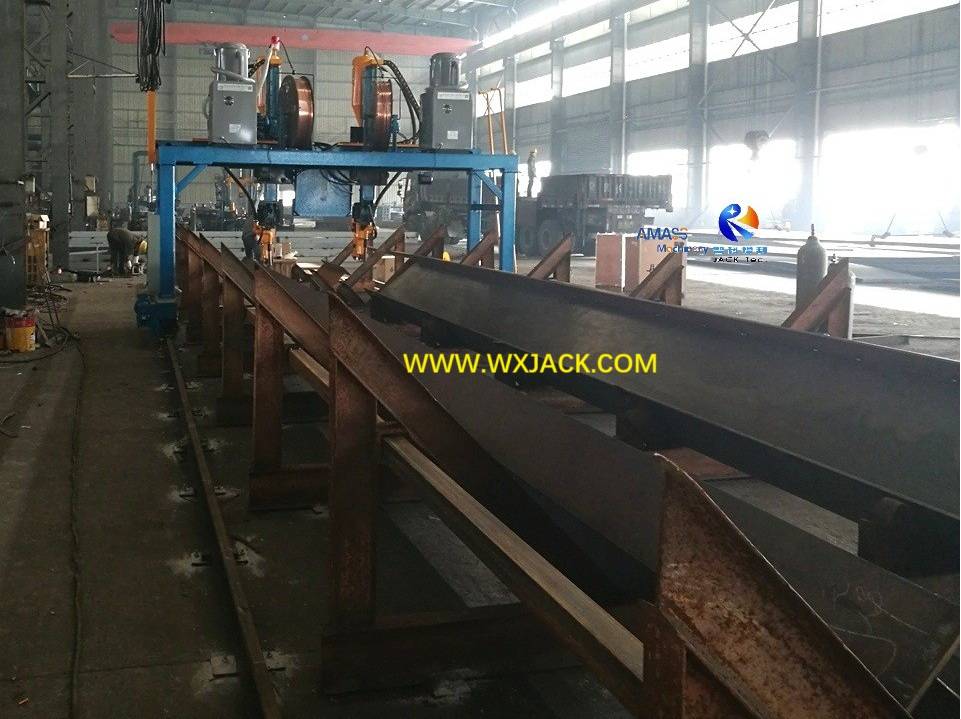 Большая тока заготовка стационарная сварка LHA Series H Beam