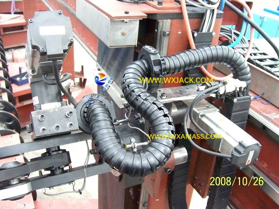 3-осевой 3000/12 Пламенный и плазменный крупногабаритный станок для резки труб с ЧПУ