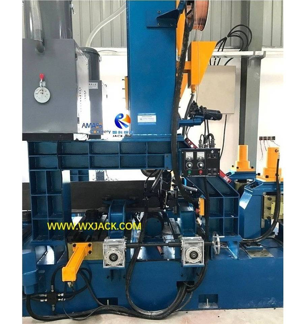 Сварочно-правильный станок для сборки двутавровой балки 2 3 в 1 129