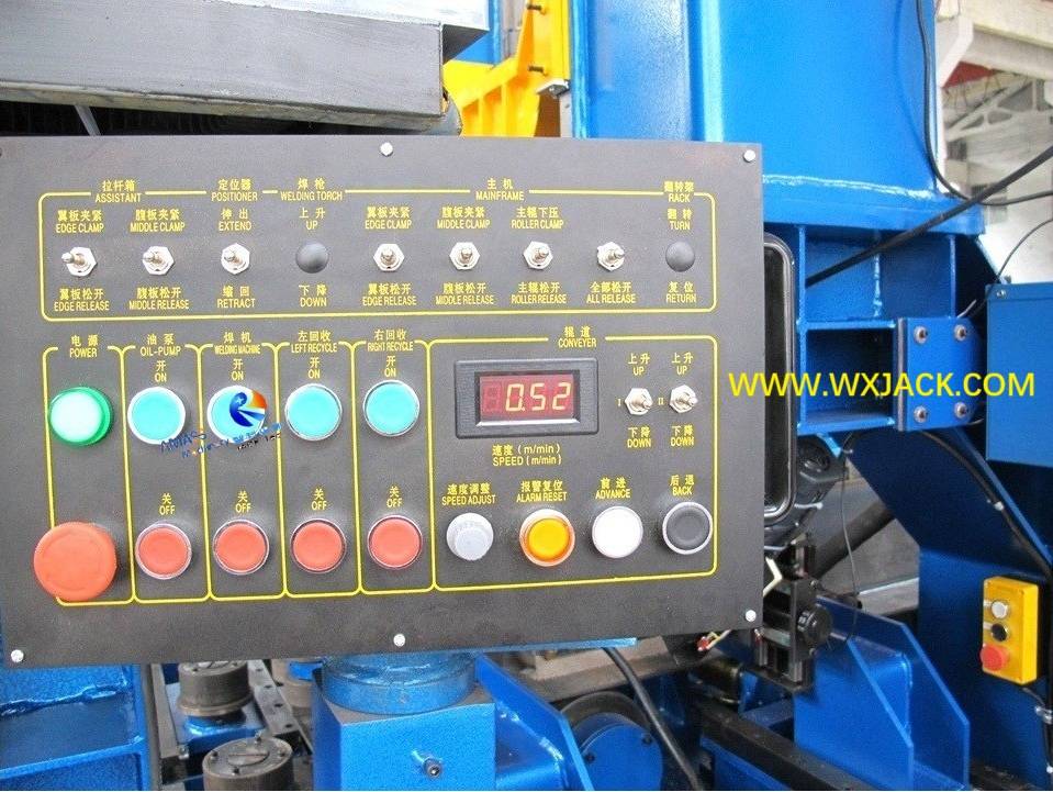 7 3 in 1 Vertical H Beam Welding Machine 3