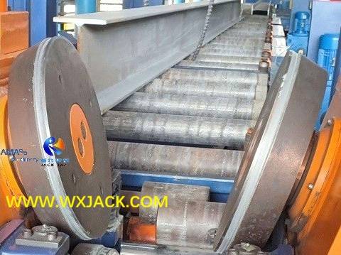 Рис.12 Станок для закругления кромок полок двутавровой балки 4