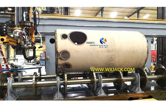 8 7-осевой большой труборезный станок с ЧПУ 38