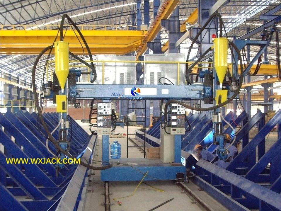 LHT T Type H Beam Beam Beam Bearced Arc Сварочная машина