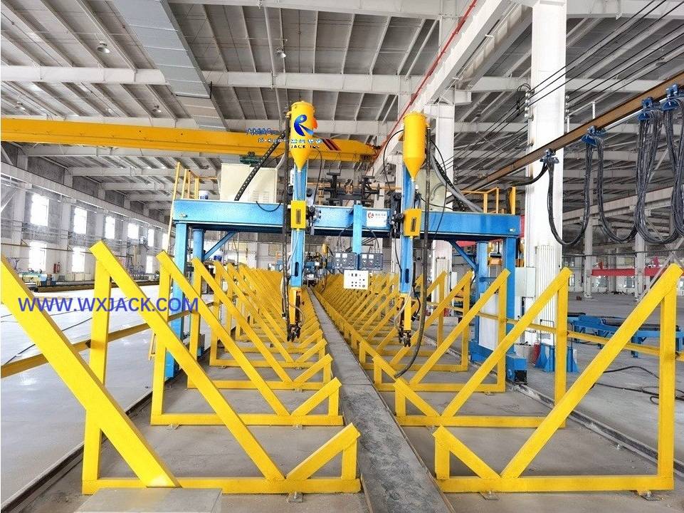 Большая тока заготовка стационарная сварка LHA Series H Beam