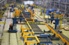 LHC -движущийся консольная кантиля IH BEAM Trolley Saw Wearding Machine
