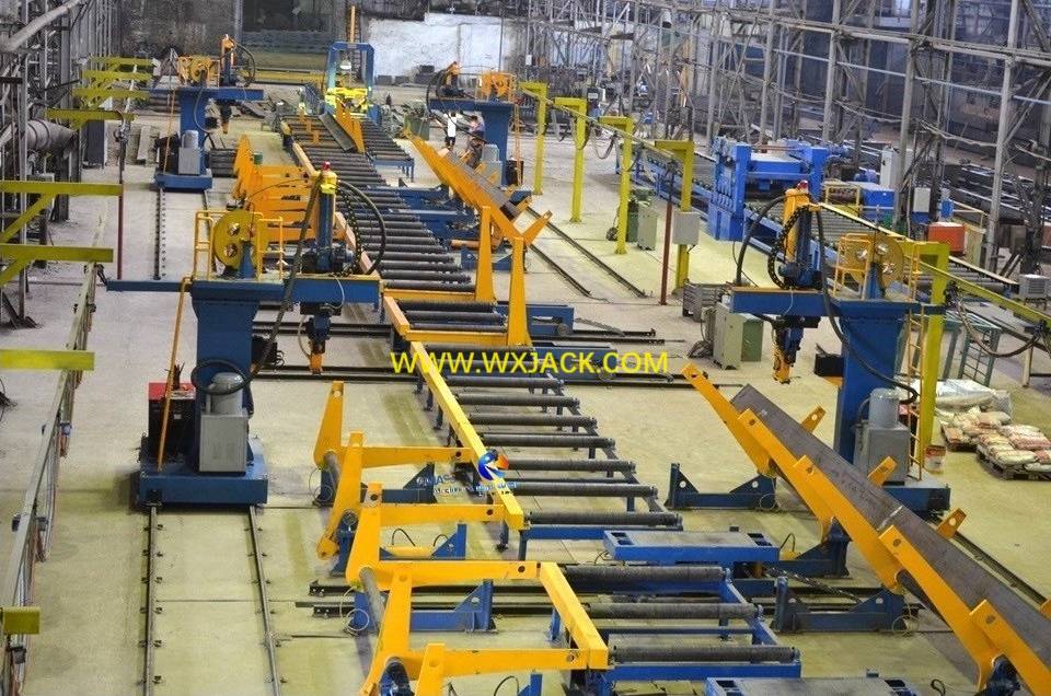 LHC -движущийся консольная кантиля IH BEAM Trolley Saw Wearding Machine