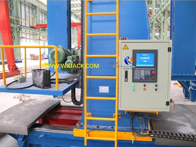 4 Стальная конструкция CNC H Лучняя труба Конечная поверхность фрезерная машина 90 IMG_4683